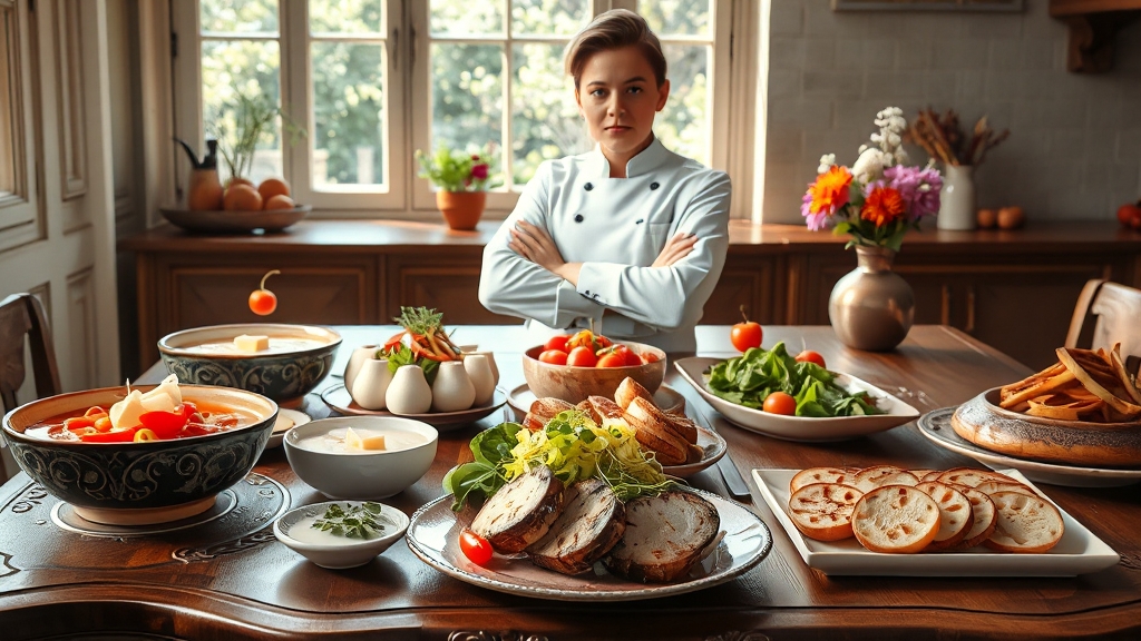 다양한 양파 섭취 방법 (realistic 스타일)