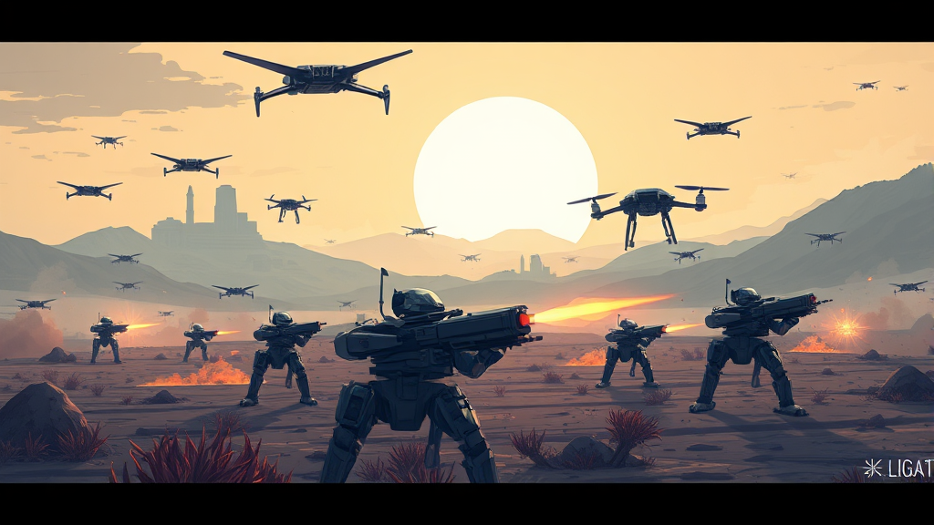 LIG넥스원 주가 현황 (illustration 스타일)