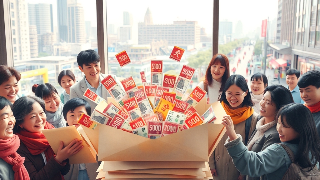 소비쿠폰 지급 개요 (2024 최신) (realistic 스타일)