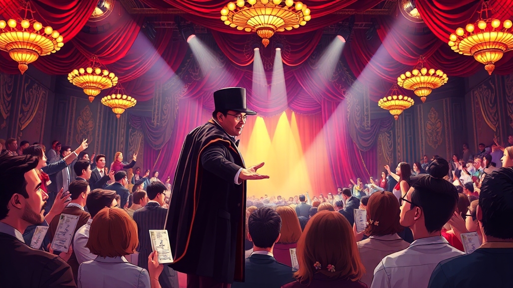 티켓 예매와 입장 정보 (illustration 스타일)