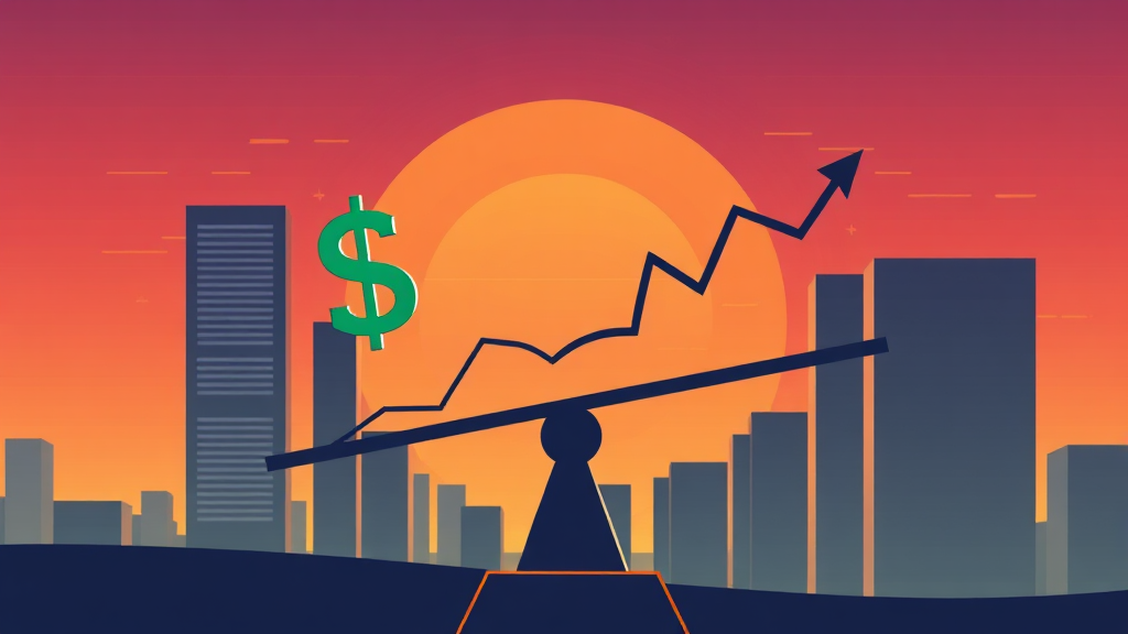 환율, 왜 중요할까요? (illustration 스타일)