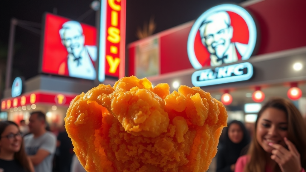 치킨나이트 시간 & 메뉴 (realistic 스타일)