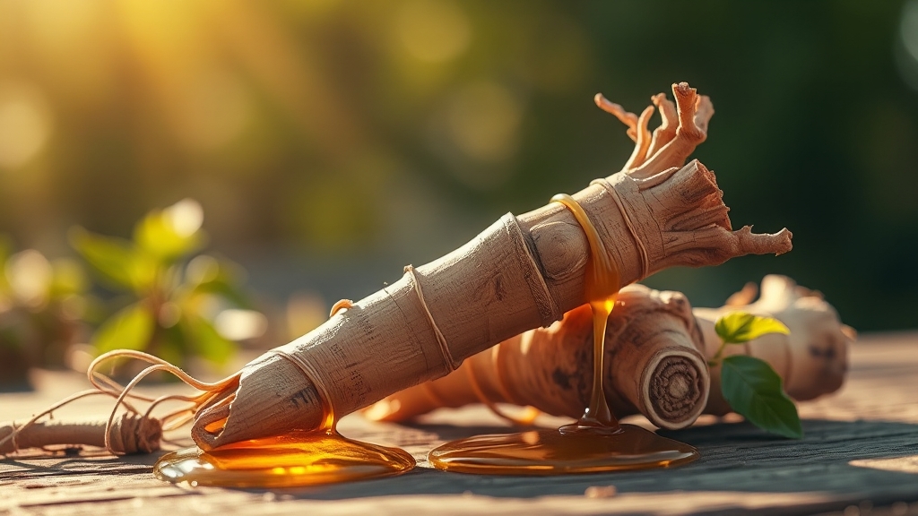 장뇌삼, 맛있게 먹는 법 (realistic 스타일)