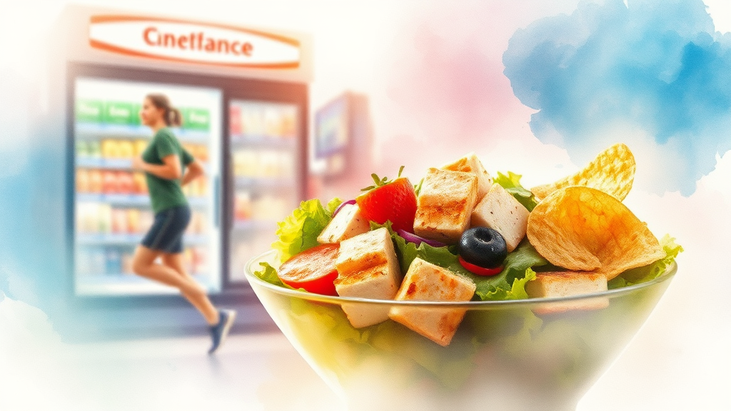 나만의 단백질 식단 만들기 (watercolor 스타일)