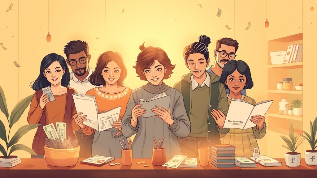 소득 및 재산 기준 상세 안내 (illustration 스타일)