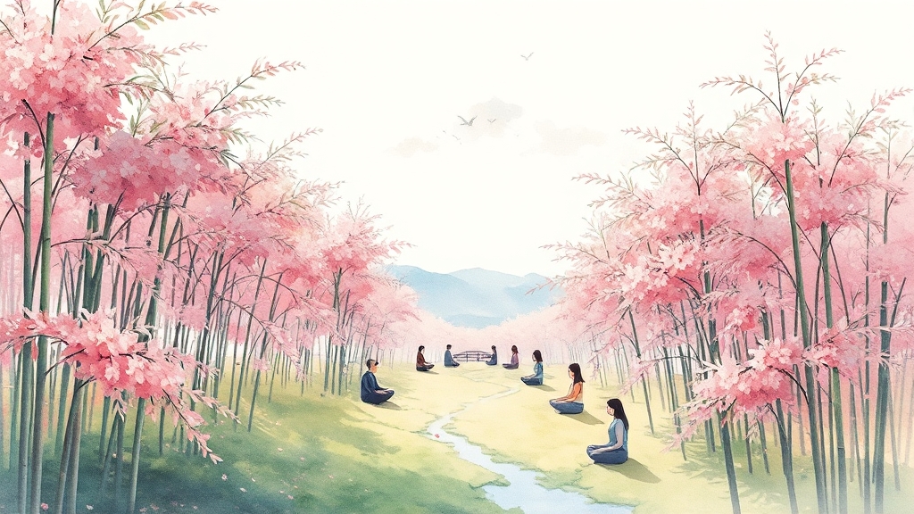 3일차: 울산, 자연과 현대의 만남 (watercolor 스타일)