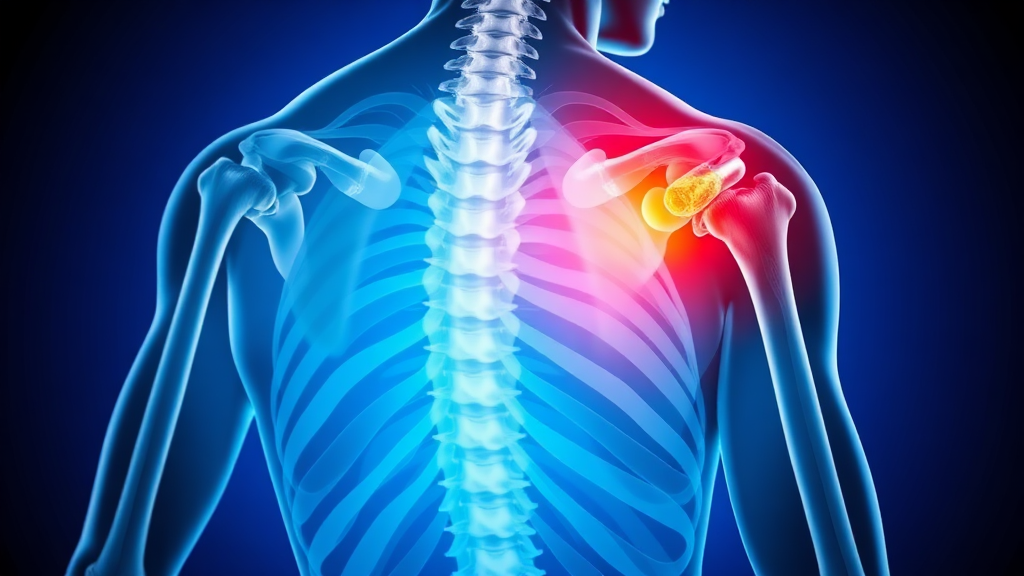 오십견 vs 회전근개 파열, 뭐가 다를까? (realistic 스타일)