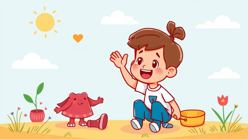 아동수당 신청 방법 및 주의사항 (cartoon 스타일)