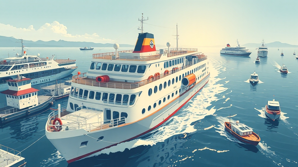 2025 울릉도 배편 크루즈 완벽 가이드: 항구별 시간표·요금·예약 방법 3 주요 항구별 시간표 및 예약 (illustration 스타일)