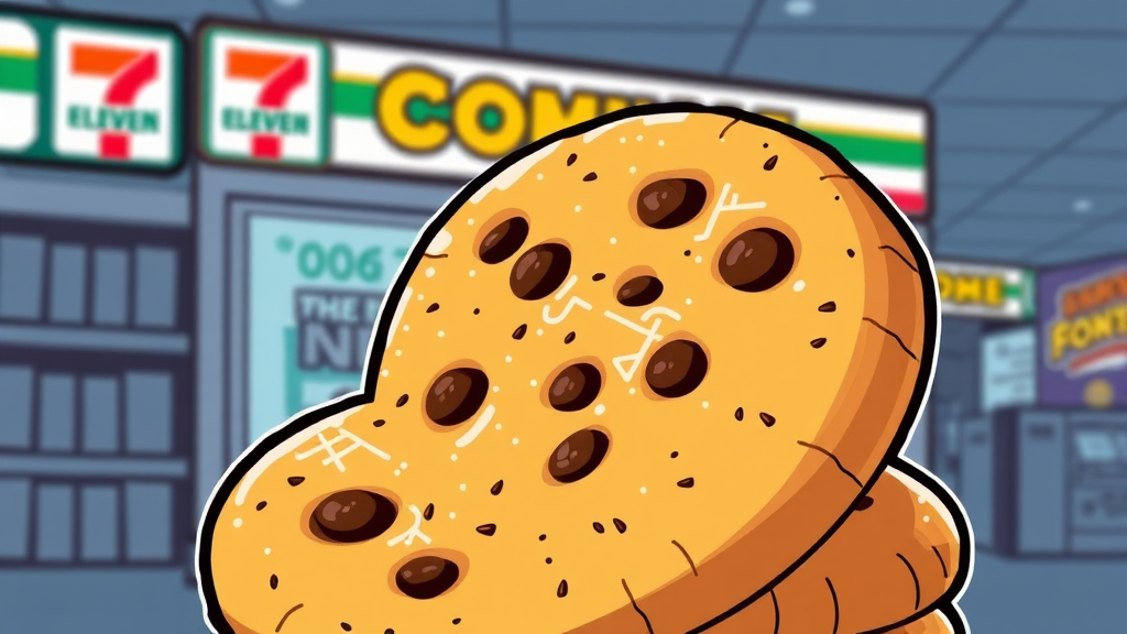 가격 정보: 편의점별 비교 (cartoon 스타일)