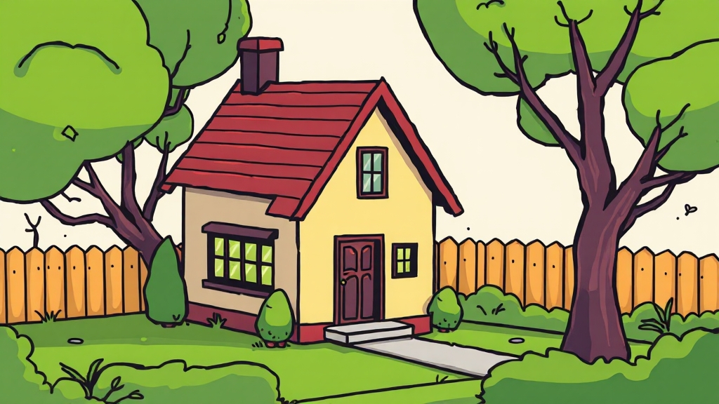 세제 강화: 보유세 및 취득세 변화 (cartoon 스타일)