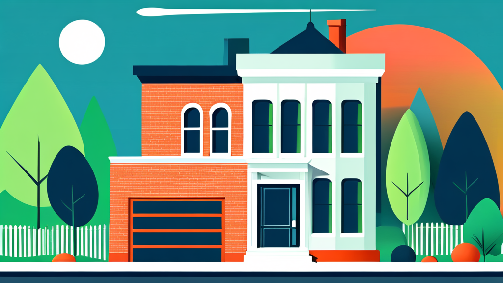 정부의 가계부채 관리 목표와 향후 전망 (illustration 스타일)