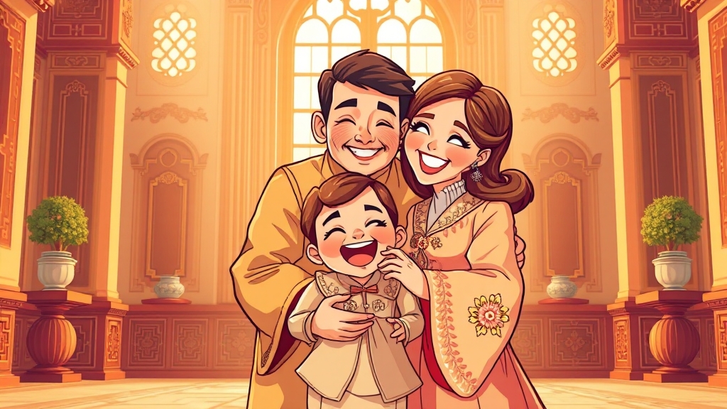 법원, 양육권 결정 주요 기준 (cartoon 스타일)