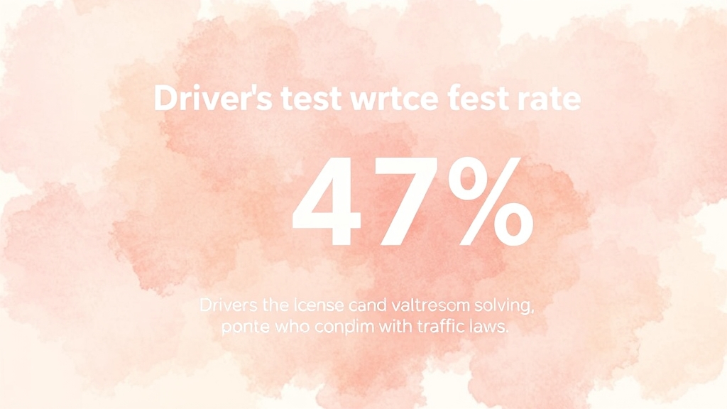 필기시험 문제 유형 및 문제 수 (watercolor 스타일)