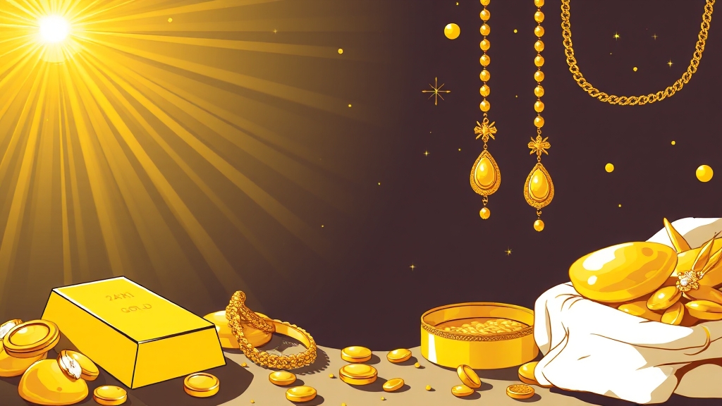 금 순도, 뭐가 다를까? (illustration 스타일)