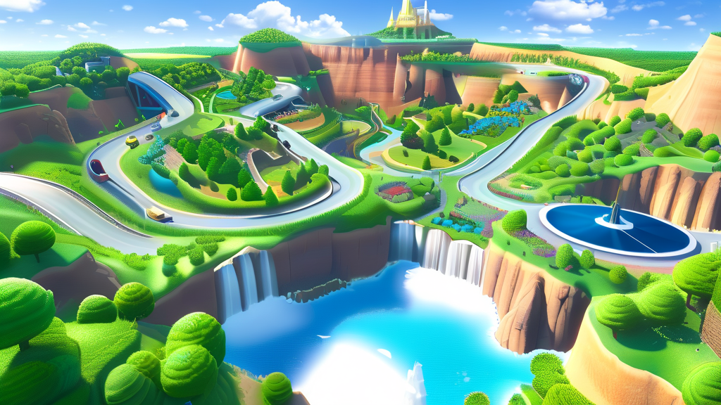 필수 코스: 슈퍼 닌텐도 월드와 익스프레스 패스 (realistic 스타일)