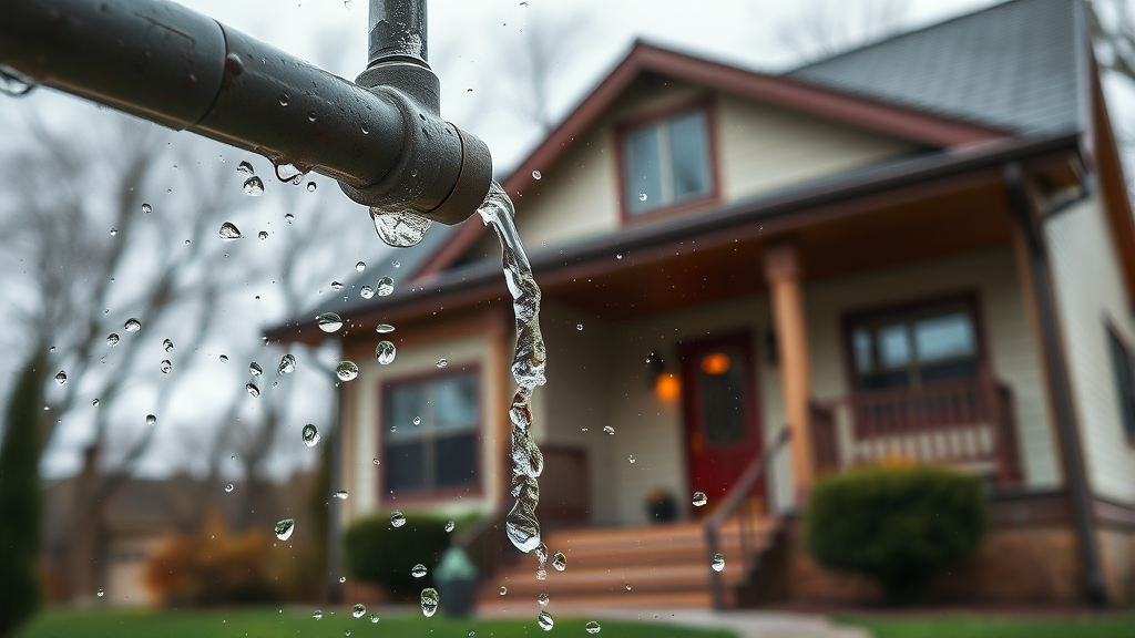 누수 보상 시 주의사항 (realistic 스타일)