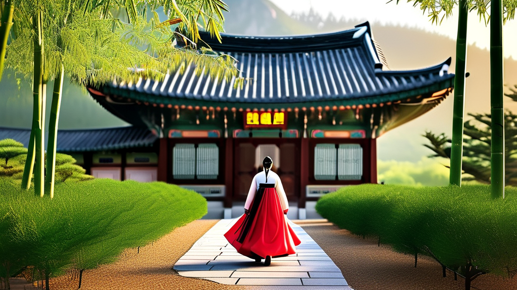사진 찍기 좋은 전주 명소와 숨겨진 보석 (realistic 스타일)