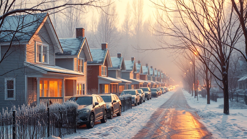 부동산 시장 현황 (realistic 스타일)