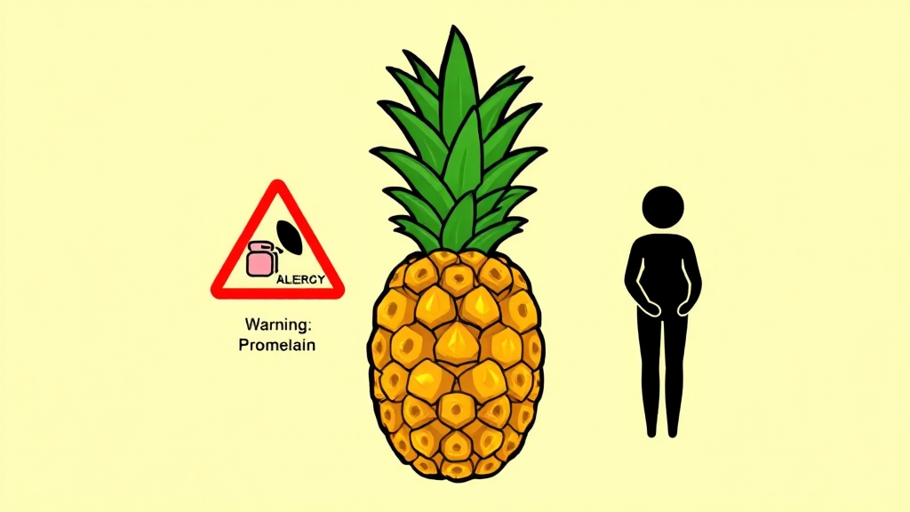 섭취 시 주의사항 및 부작용 (cartoon 스타일)