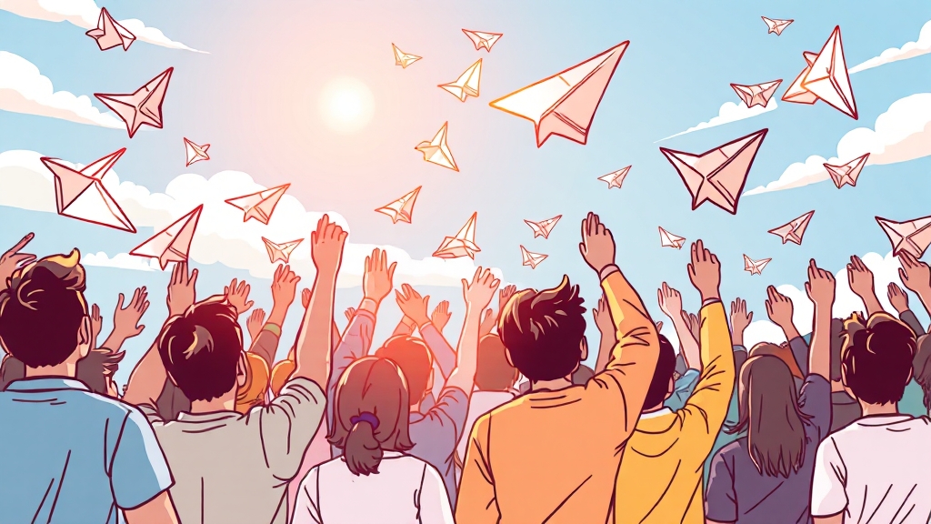 참가자 모집 안내 (cartoon 스타일)