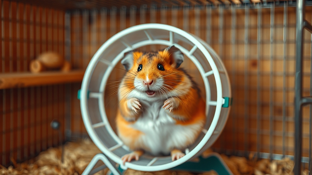 햄스터 케이지 선택 가이드 (realistic 스타일)