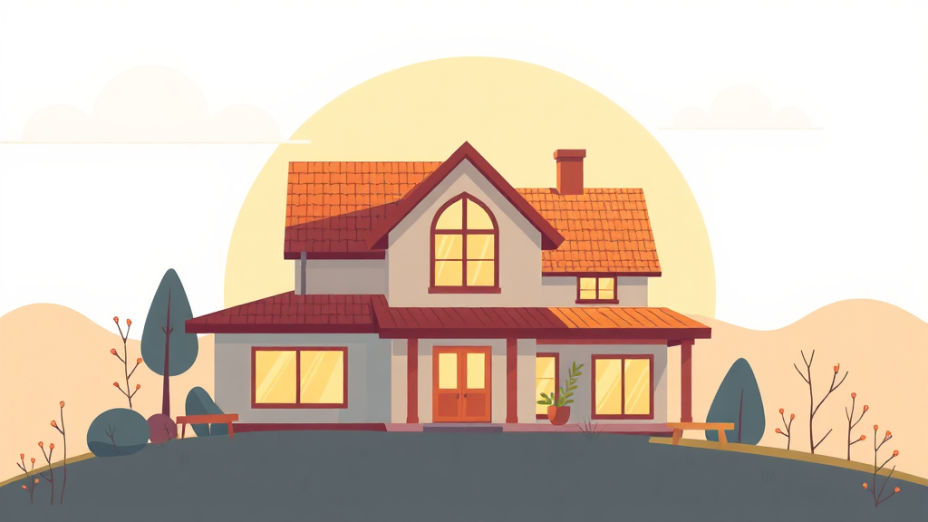 기존 주담대와 뭐가 다를까? (illustration 스타일)