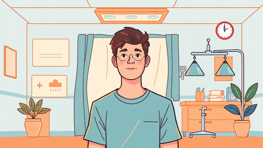 실손보험, 유지 vs 전환? 나에게 맞는 선택은? (illustration 스타일)