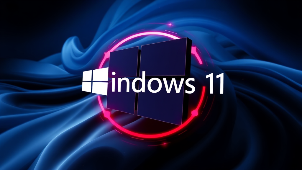 무한 재부팅, 윈도우 11 업데이트 오류의 시작 (realistic 스타일)