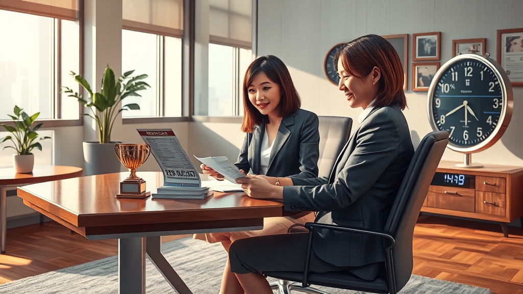 간이과세, 유리한 경우는? (realistic 스타일)