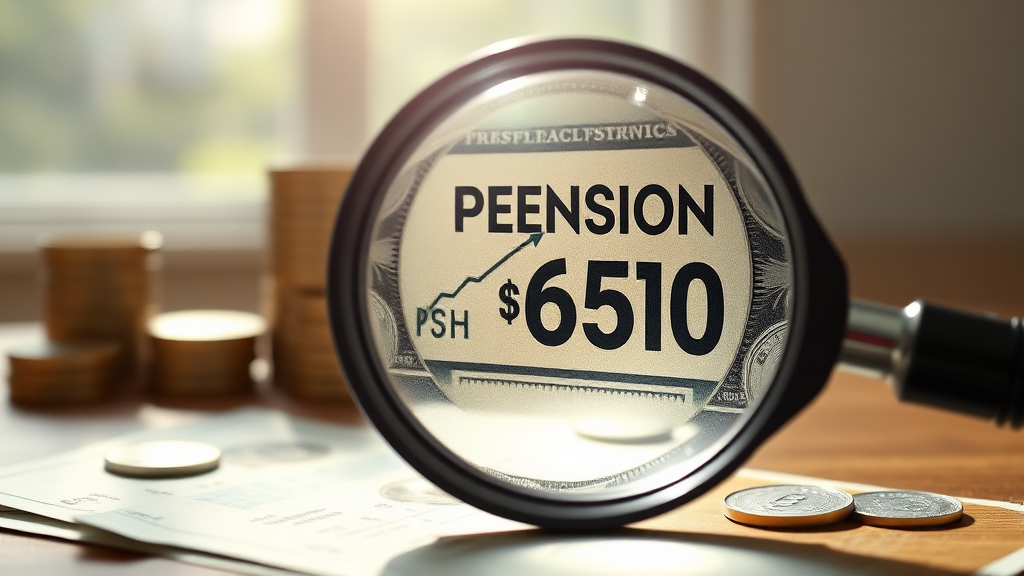 연금 인상, 왜? (realistic 스타일)