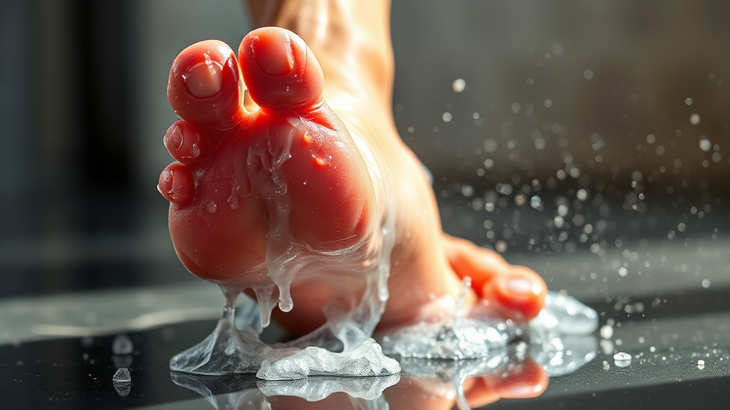 풋샴푸 외 발 냄새 관리, 이것도 함께 해보세요 (realistic 스타일)