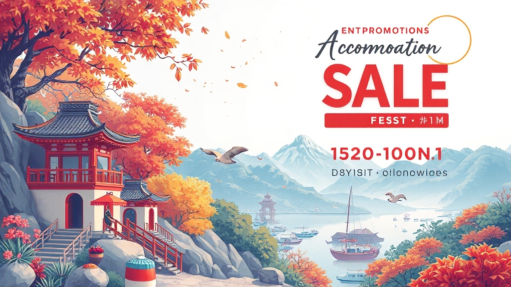 숙박세일페스타란? (illustration 스타일)