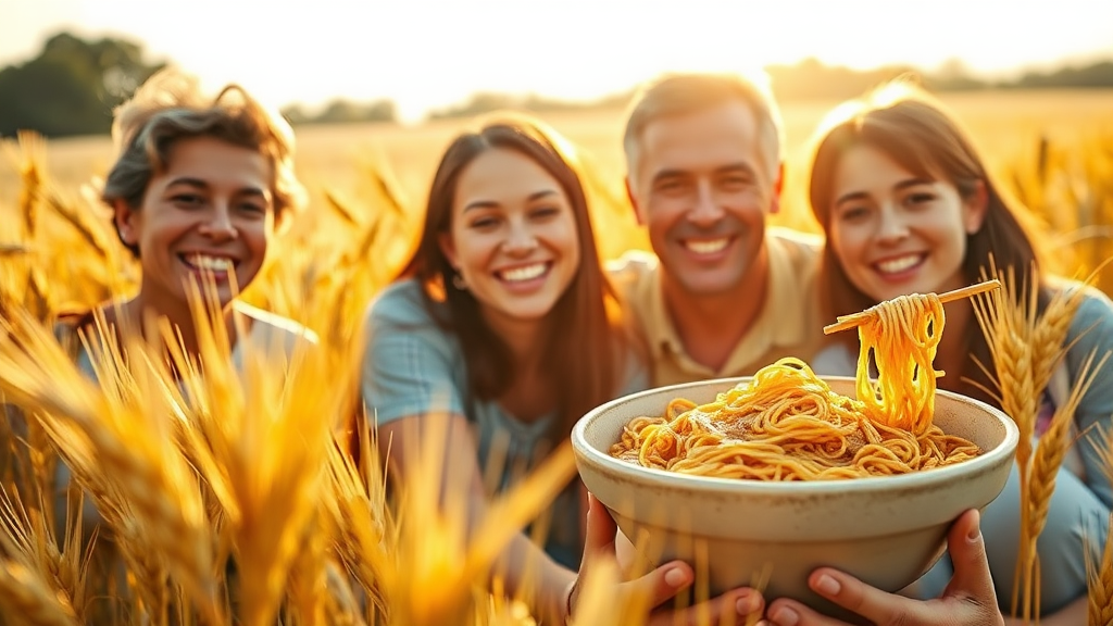 우리밀의 효능 (realistic 스타일)