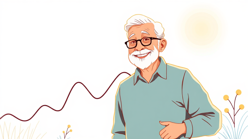 국민연금, 얼마나 더 내야 할까? (illustration 스타일)