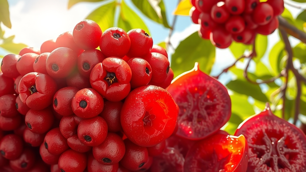 자보티카바 주스 효능 (realistic 스타일)