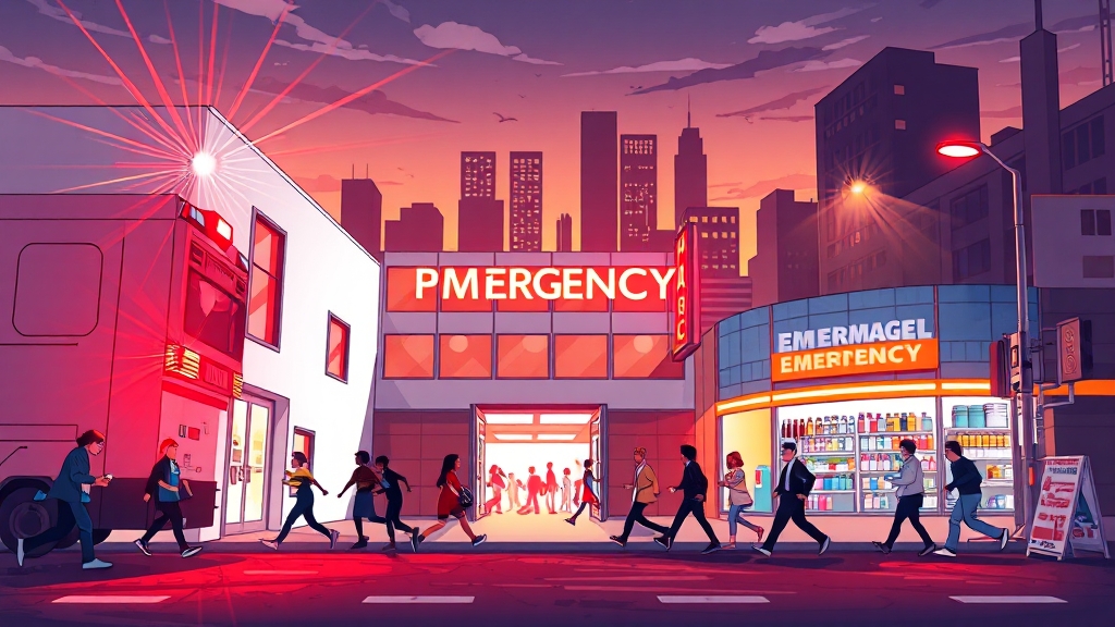 문 연 병원, 어디서 찾을 수 있나요? (cartoon 스타일)