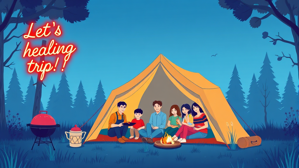 지역별 추천 여행 아이디어 (illustration 스타일)