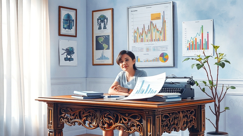 수익 감소 원인과 해결책 (watercolor 스타일)