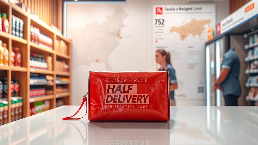 CU 반값택배란? 저렴하고 편리한 서비스 (realistic 스타일)