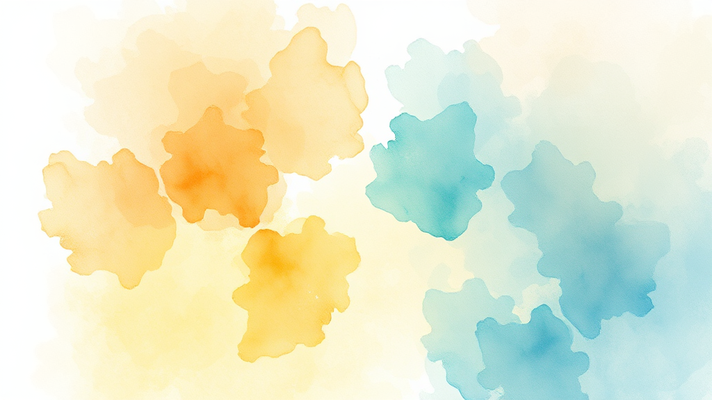 식품 안전 확인 및 예방 (watercolor 스타일)