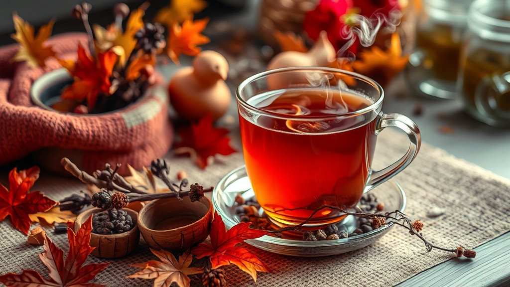 체질별 맞춤 한방차 추천 (realistic 스타일)