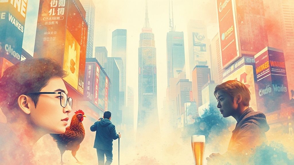 회동 배경 및 의미 분석 (watercolor 스타일)