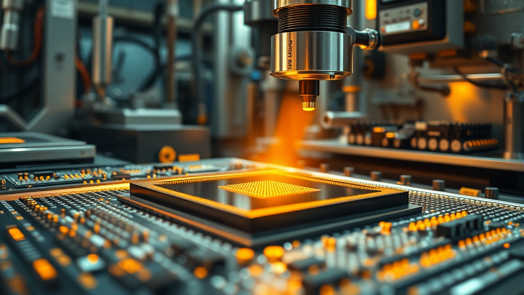 반도체 수율 극대화: 공정 장비 기술 혁신과 미래 전략 4 수율 향상의 비밀: 공정 장비의 역할과 중요성 (realistic 스타일)