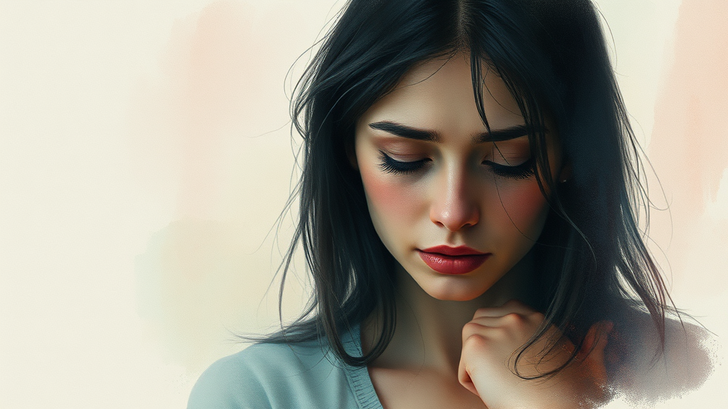 사망 원인 및 공식 발표 (watercolor 스타일)