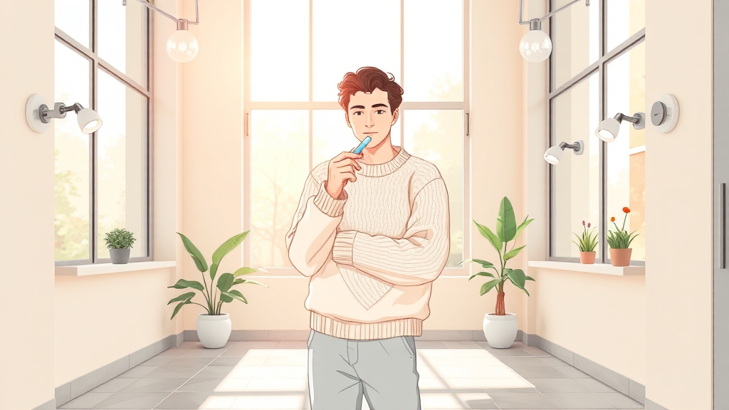 잇몸병 치료 후 관리 & 예방 (illustration 스타일)