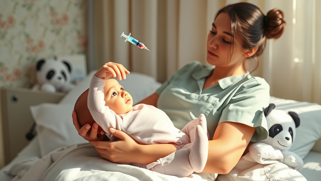 접종 전후 주의사항 (realistic 스타일)