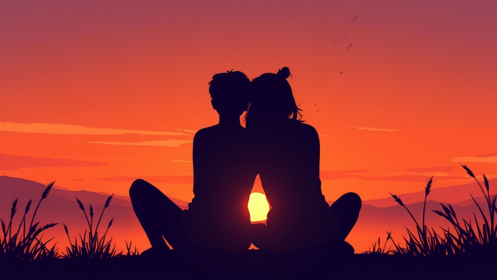 전유성 진미령과의 관계 (illustration 스타일)