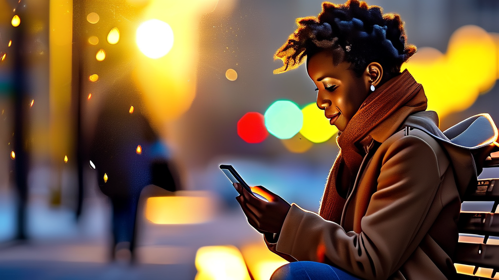 신청 방법, 어렵지 않아요! (realistic 스타일)