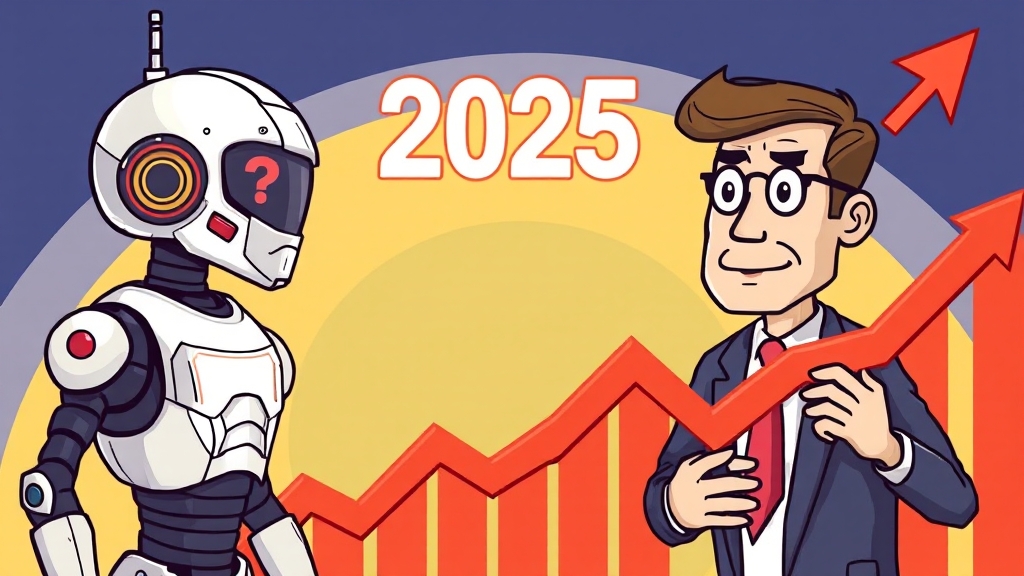 2025년 10월 주가 예측 (cartoon 스타일)